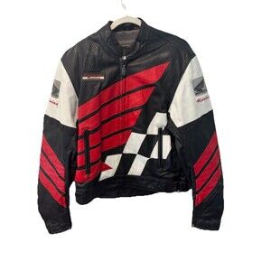 Honda 90’s Leather Racing Jacket Official Licensed Product Men’s Size 46